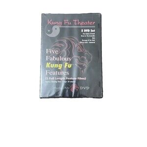 Kung Fu Theater 5 DVD Set Bruce Li. Karate Martial Arts.  New Sealed